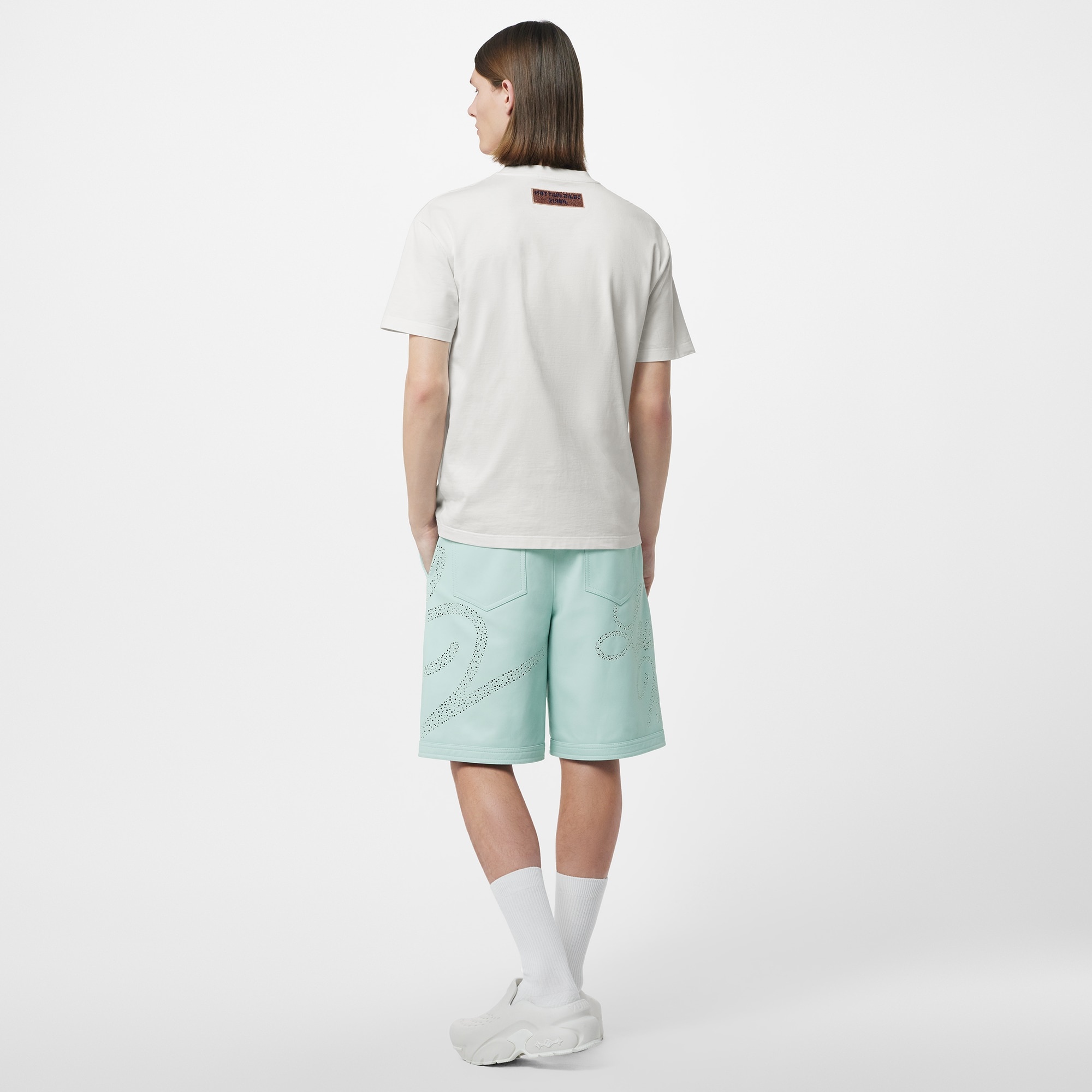 Embroidered Beads Cotton T-Shirt - 3