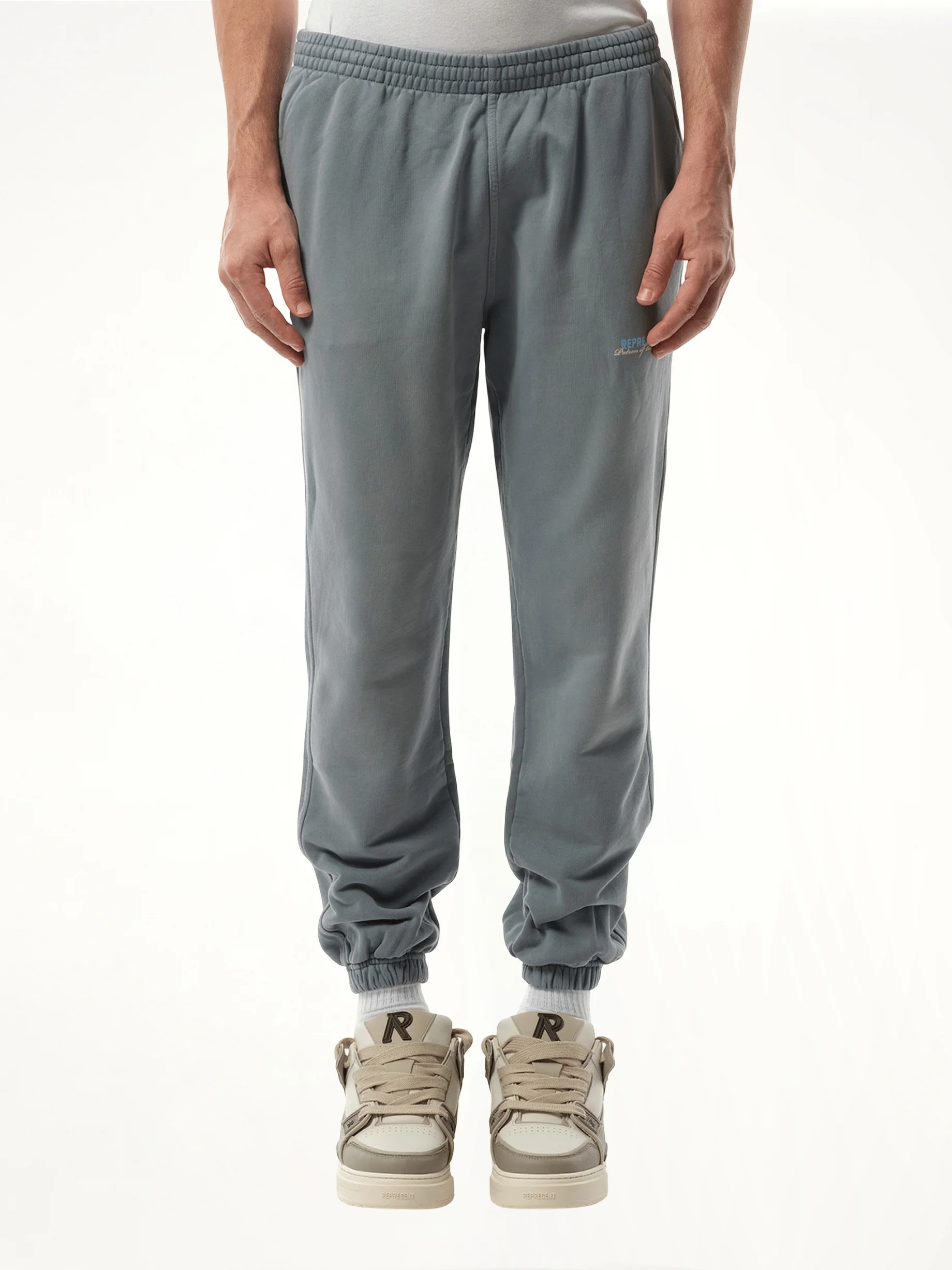 Patron of The Club Sweatpant in Washed Grey - 1