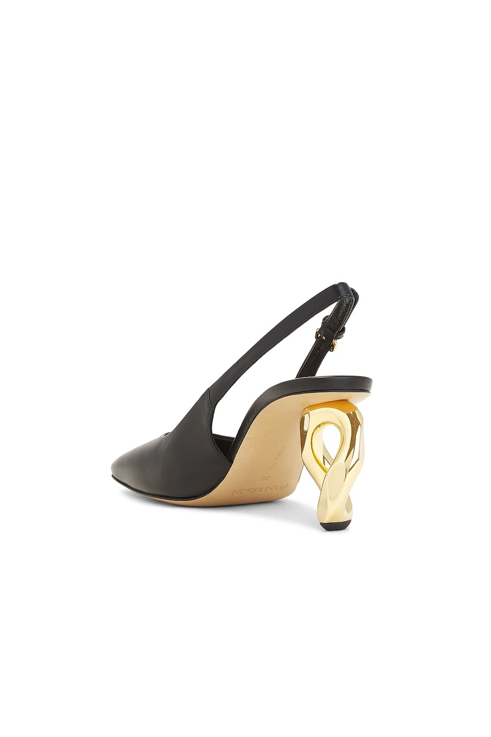 JW Anderson Chain Heel Sling Back Pump | forward | REVERSIBLE
