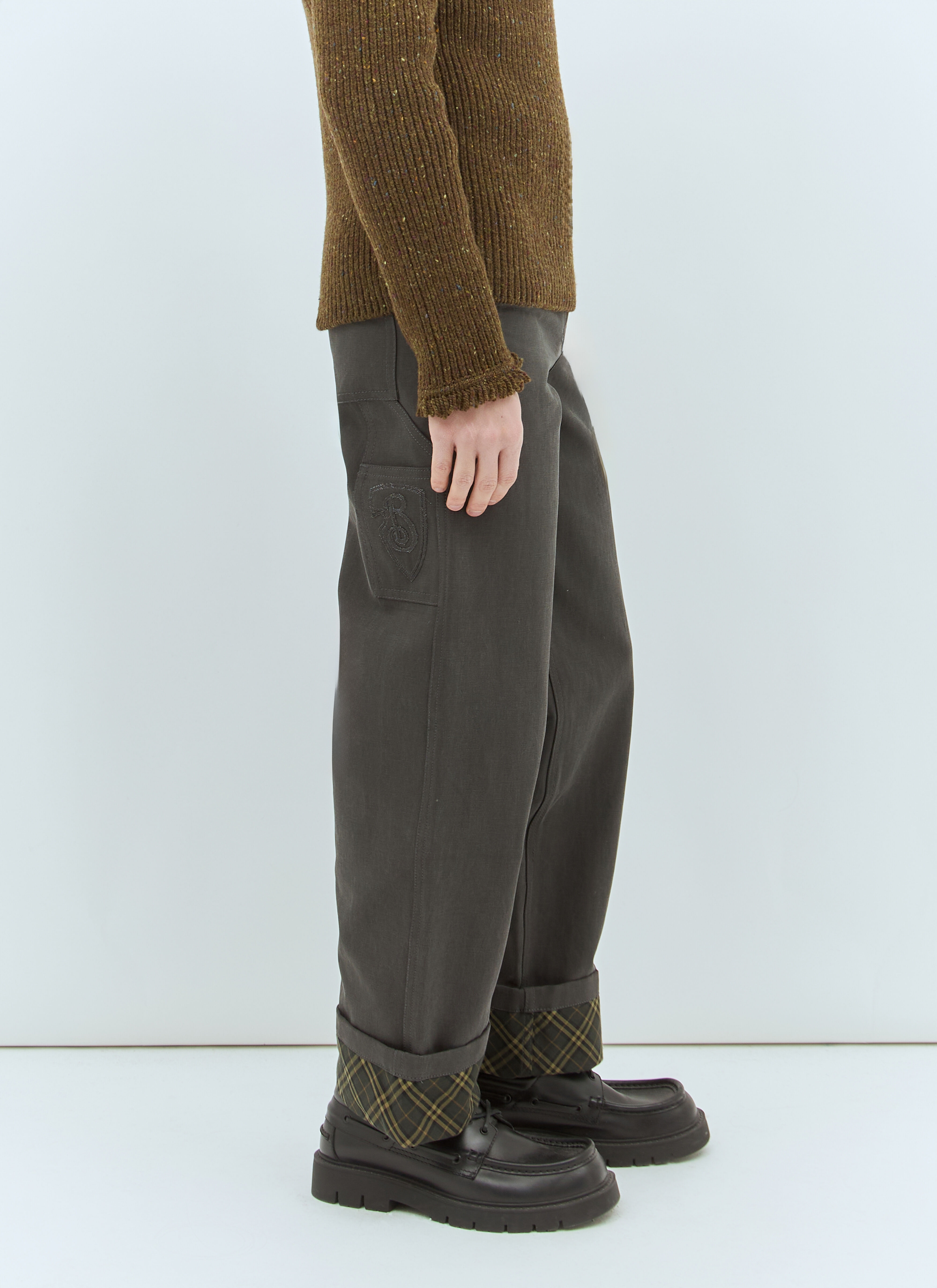 Cotton Carpenter Pants - 4