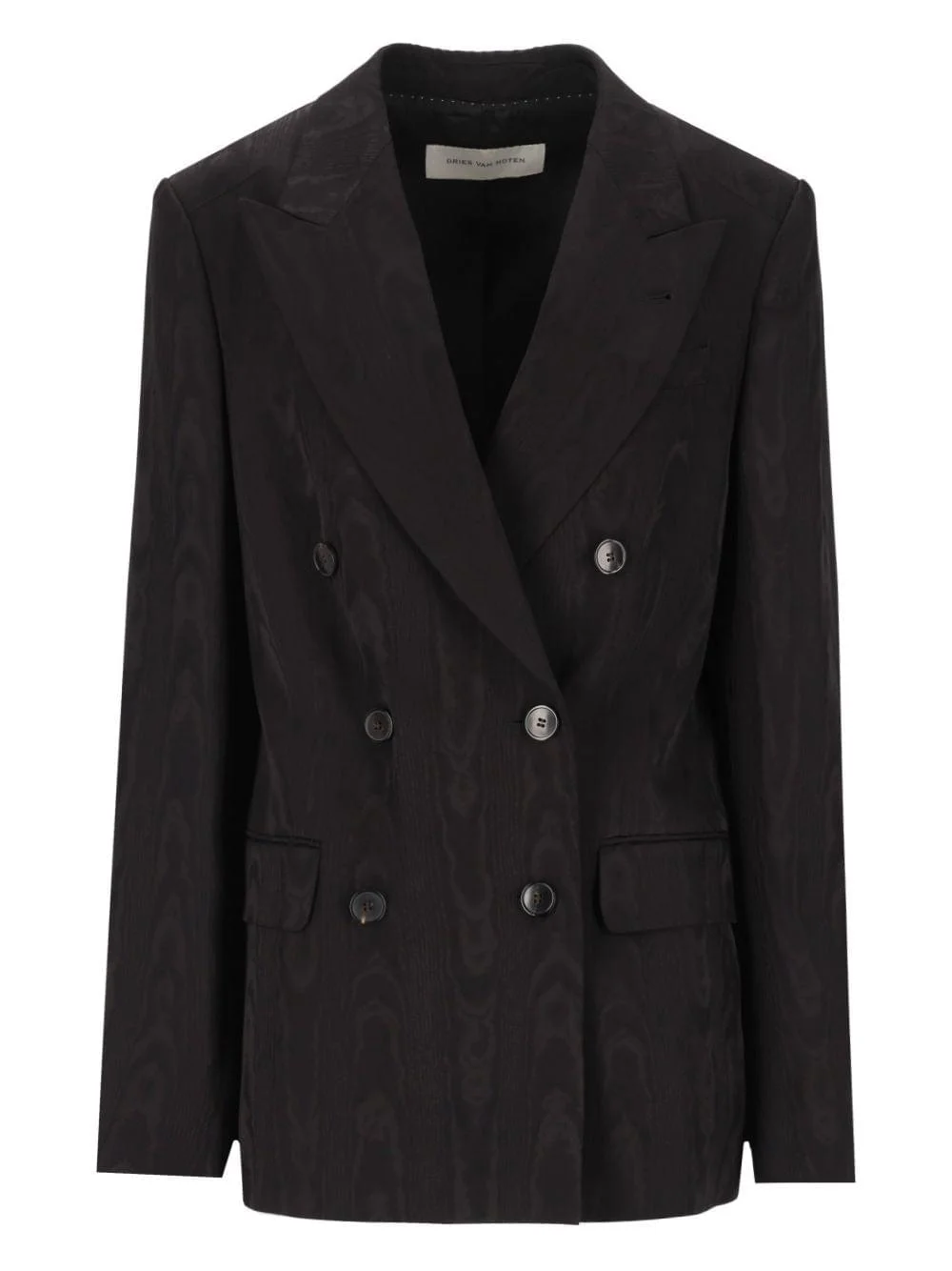 Dries Van Noten Women “Barrysta” Double-Breasted Blazer - 1
