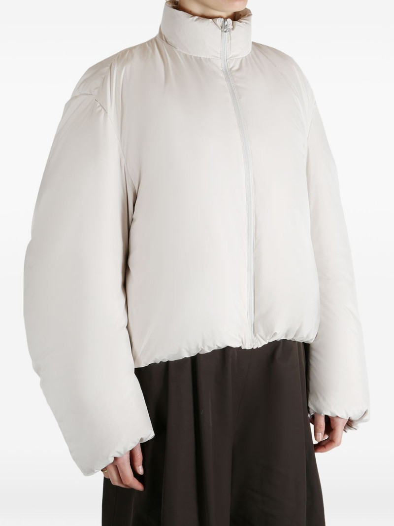 zip-up funnel-neck jacket 3