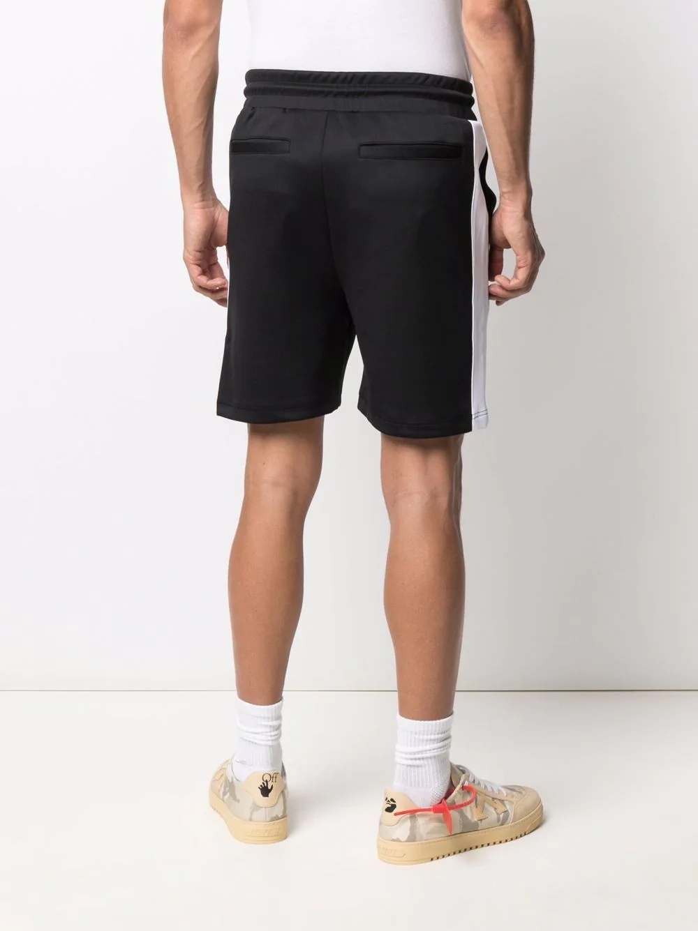 panelled track shorts - 4