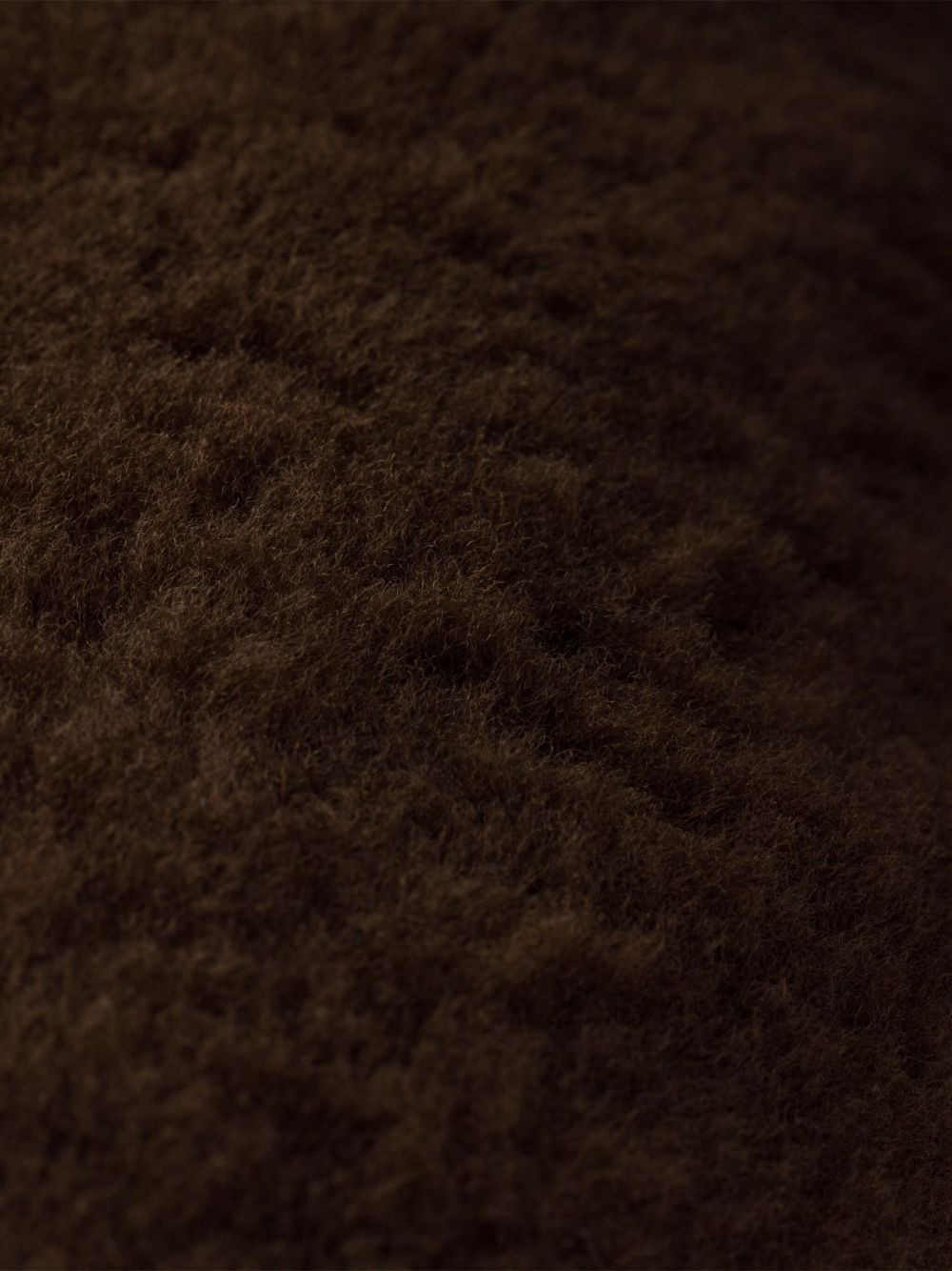suede shearling mules - 5