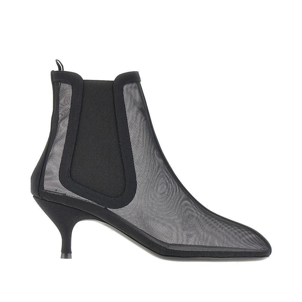 Alaia Women Mesh Chelsea Boots - 1