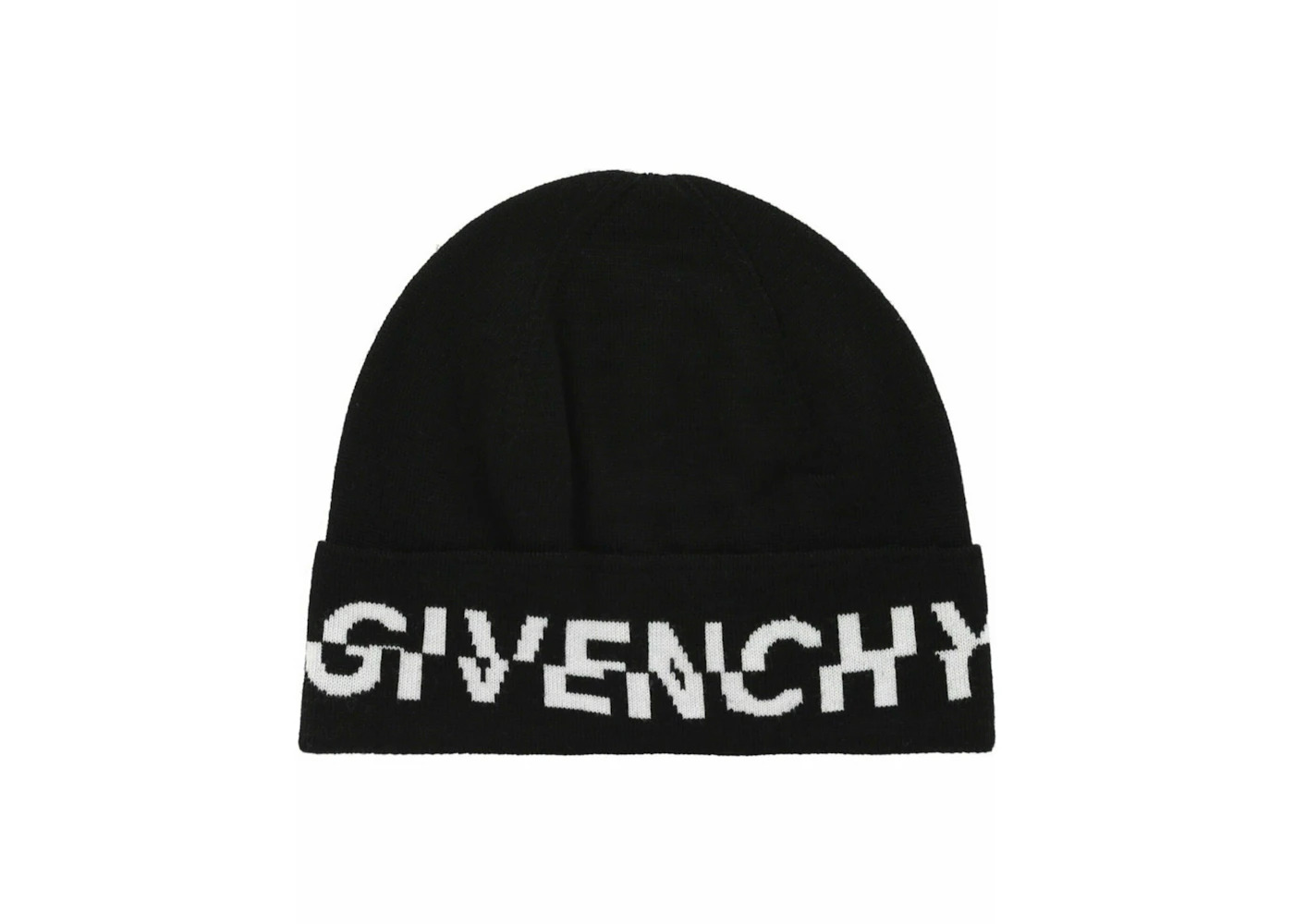 Givenchy Logo Wool Beanie Black - 3
