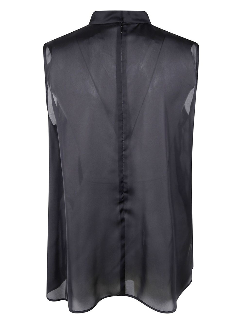 sacai ruffled top outlook