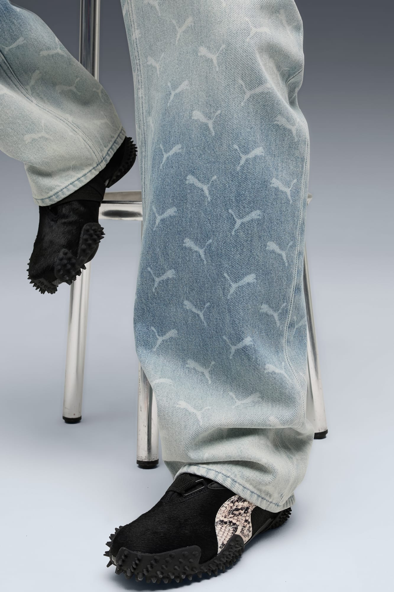 A$AP ROCKY x PUMA Men's Laser Monogram Denim - 7
