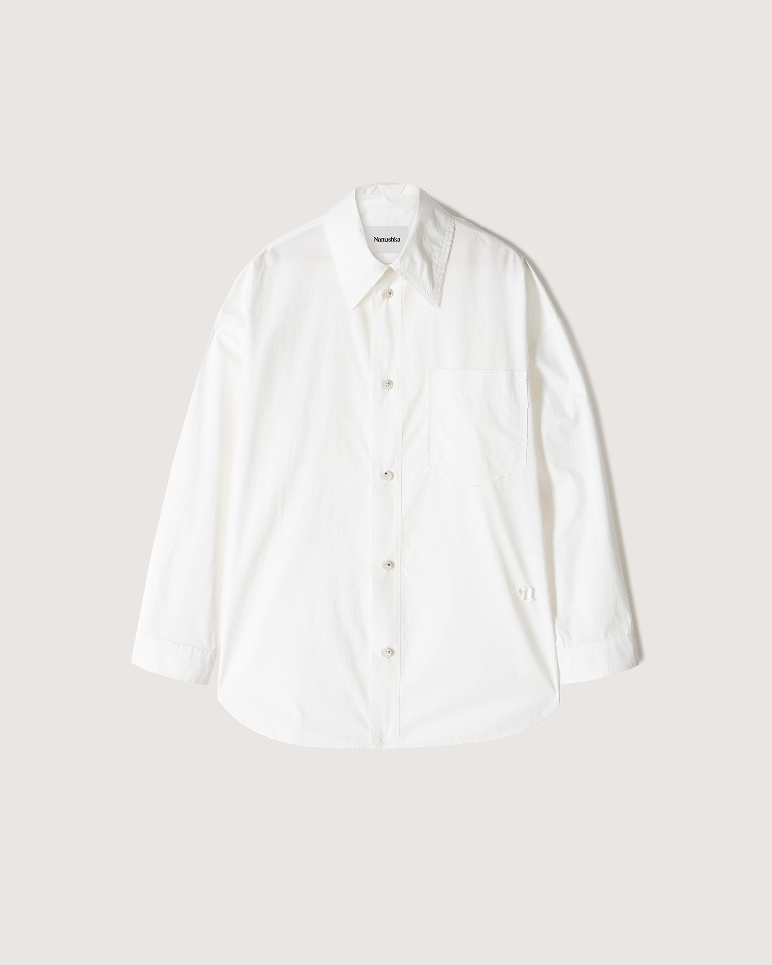MARTINO - Poplin shirt - White - 1