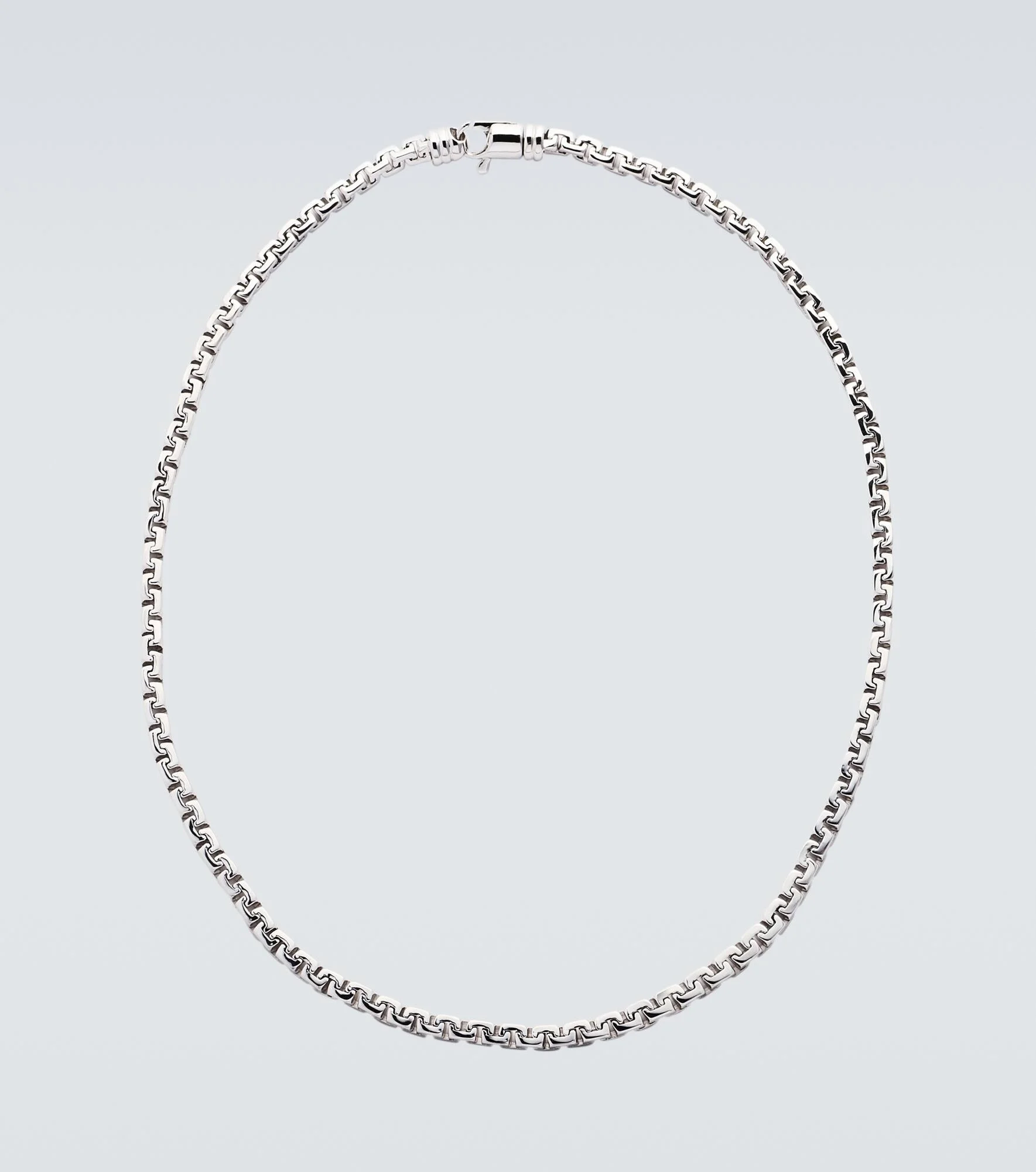 Sterling silver chain necklace - 1
