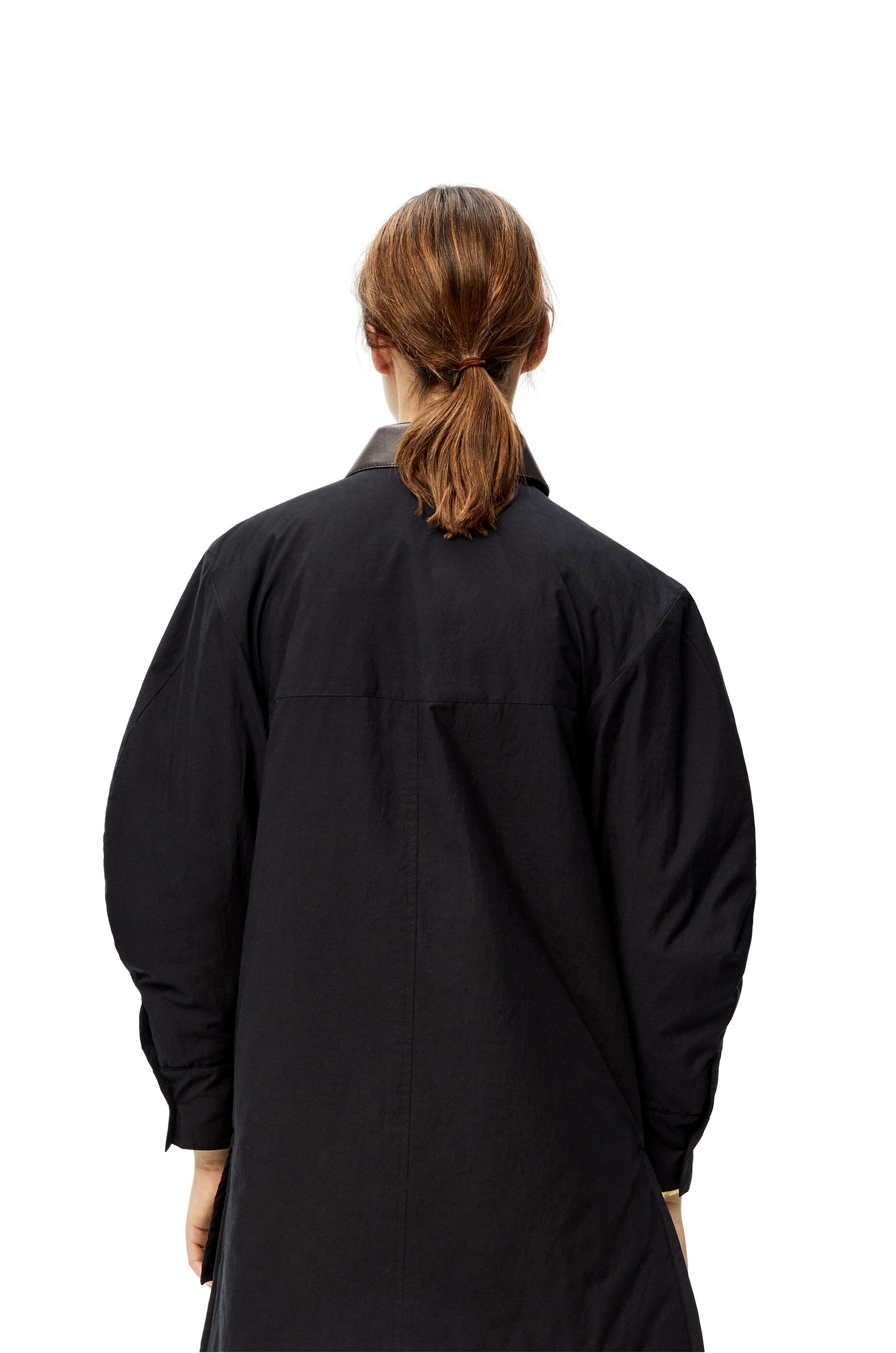 Padded overshirt in cotton - 4