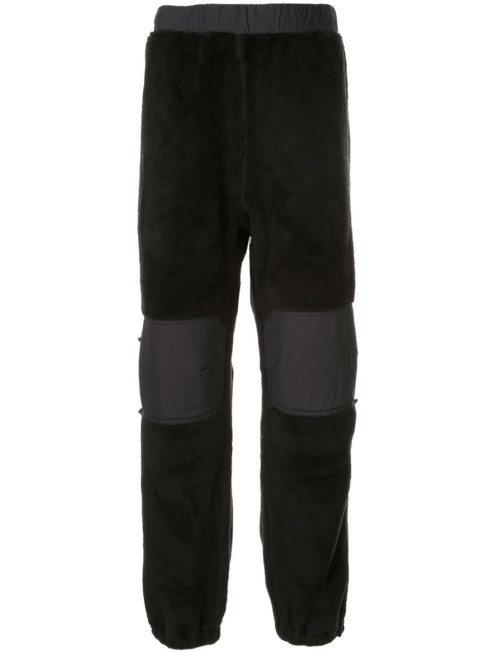 shearling detail trousers - 1