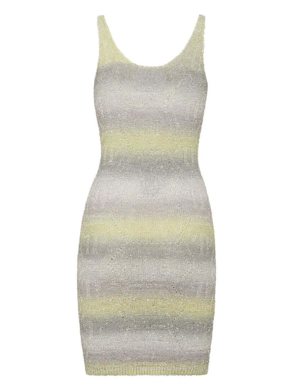 striped mini dress - 2