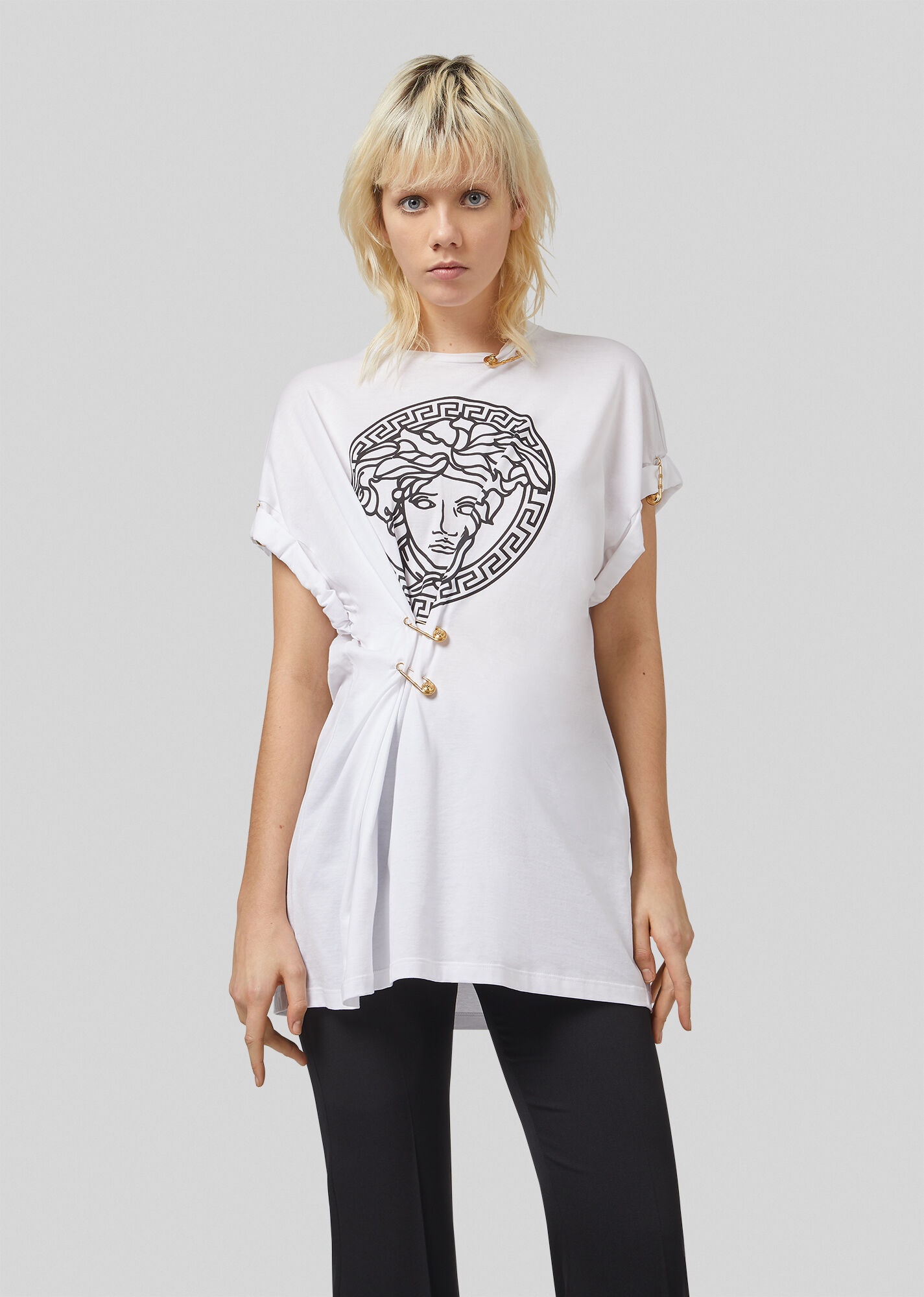 Medusa Safety Pin T-Shirt - 3