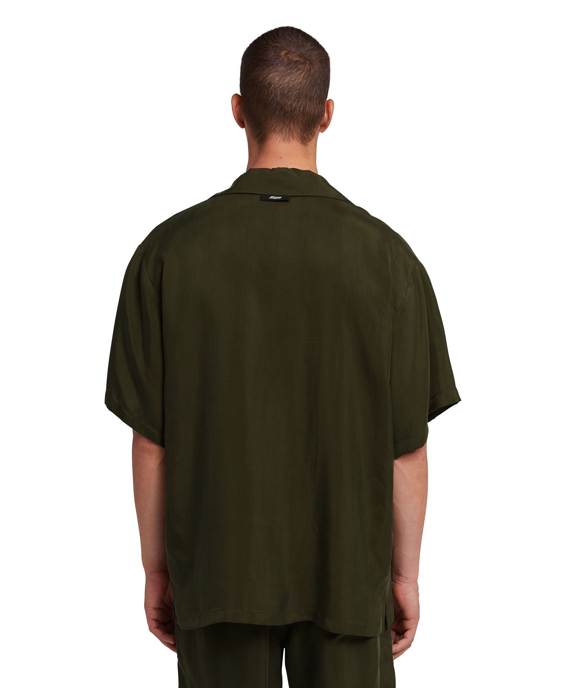 Cupro bowling shirt - 3