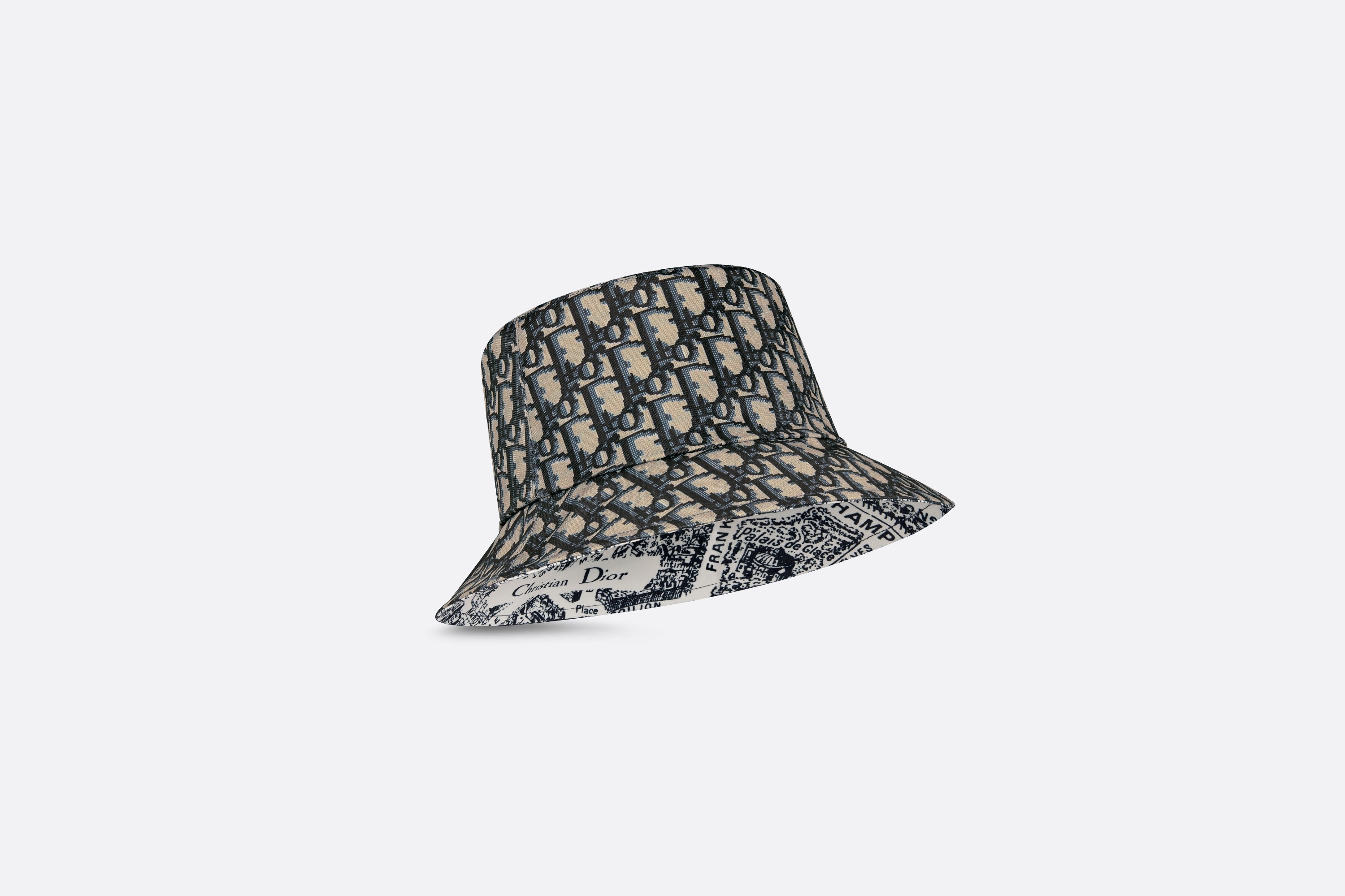 Teddy-D Plan de Paris Reversible Small Brim Bucket Hat - 5