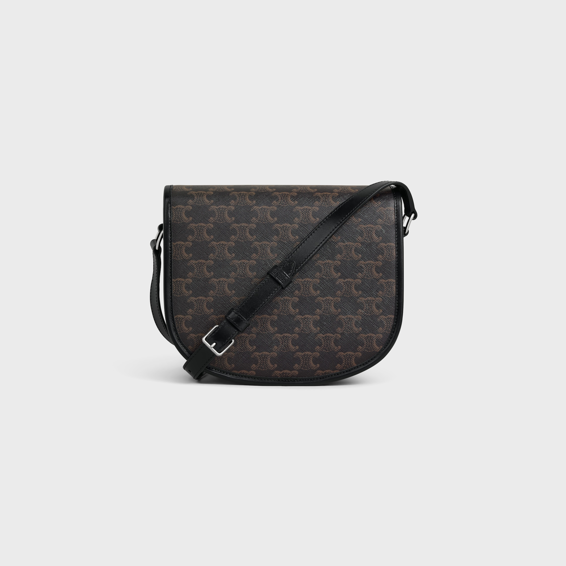 MEDIUM BESACE TRIOMPHE IN TRIOMPHE CANVAS AND CALFSKIN - 3