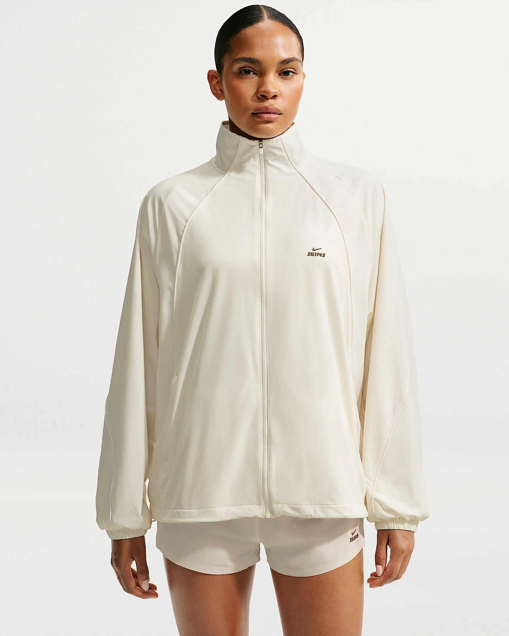 NikeSKIMS Stretch Nylon Women's Oversized Jacket - 1