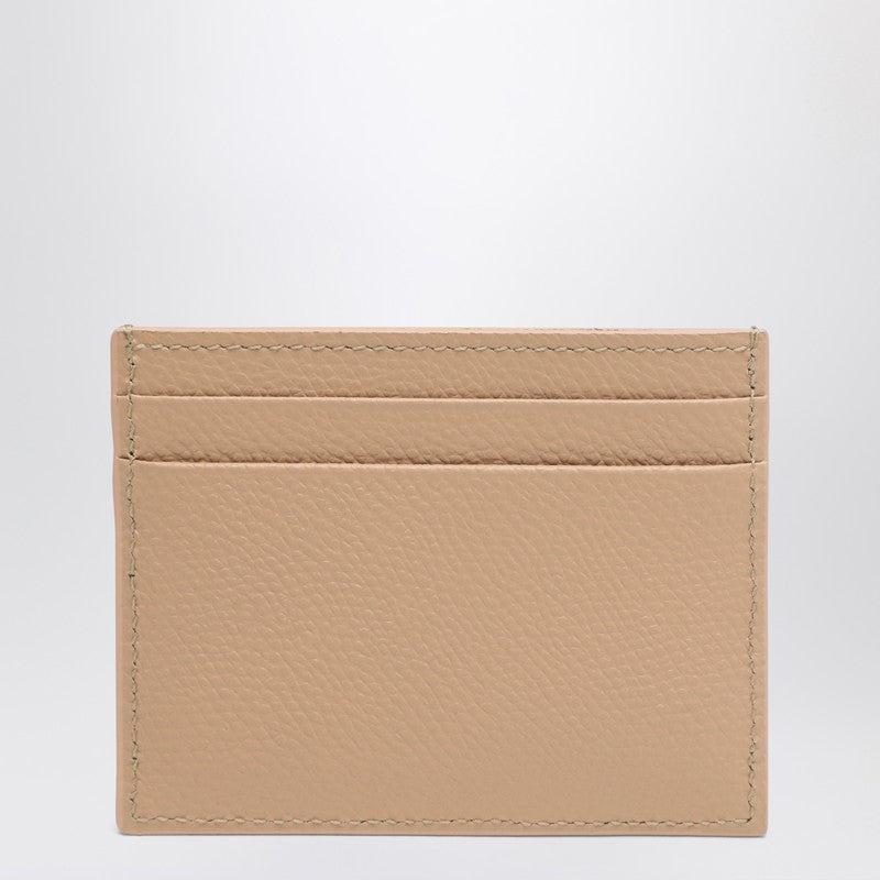 Valentino Garavani Vlogo Signature Credit Card Holder Rose Sand Women - 2