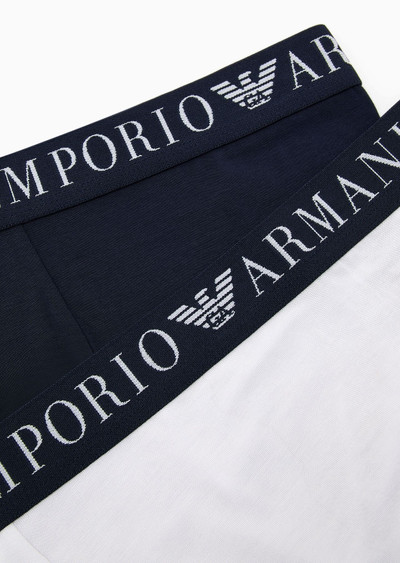 EMPORIO ARMANI ASV soft-touch eco-viscose two-pack of boxer briefs outlook