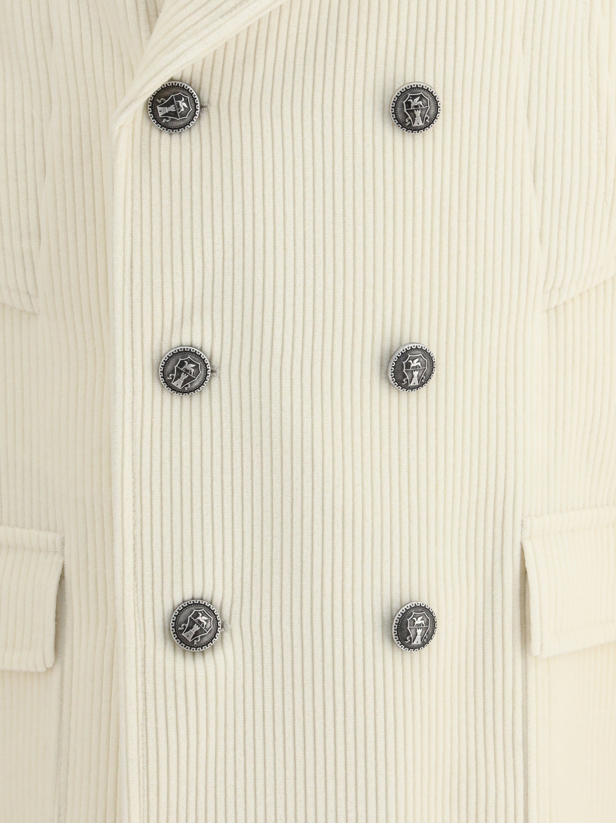 Brunello Cucinelli Men Ribbed Cashmere Coat - 3