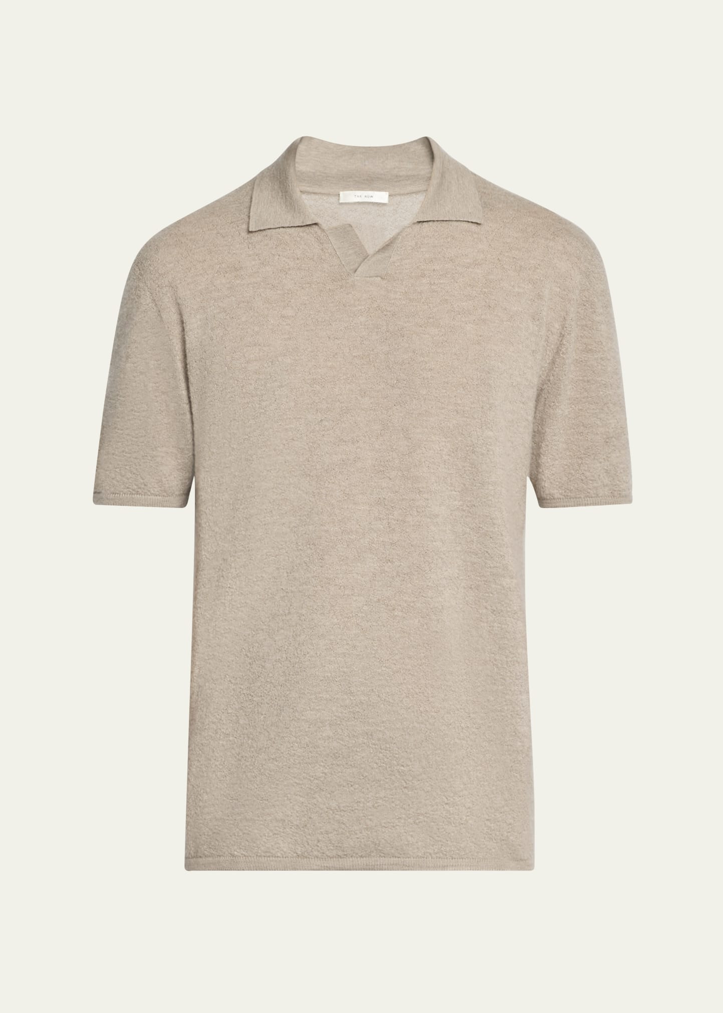 Men's Isao Cashmere Knit Polo Shirt - 1