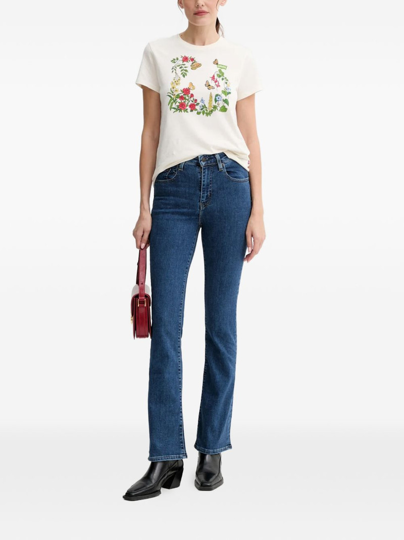 Levi's 725 high rose bootcut jeans outlook