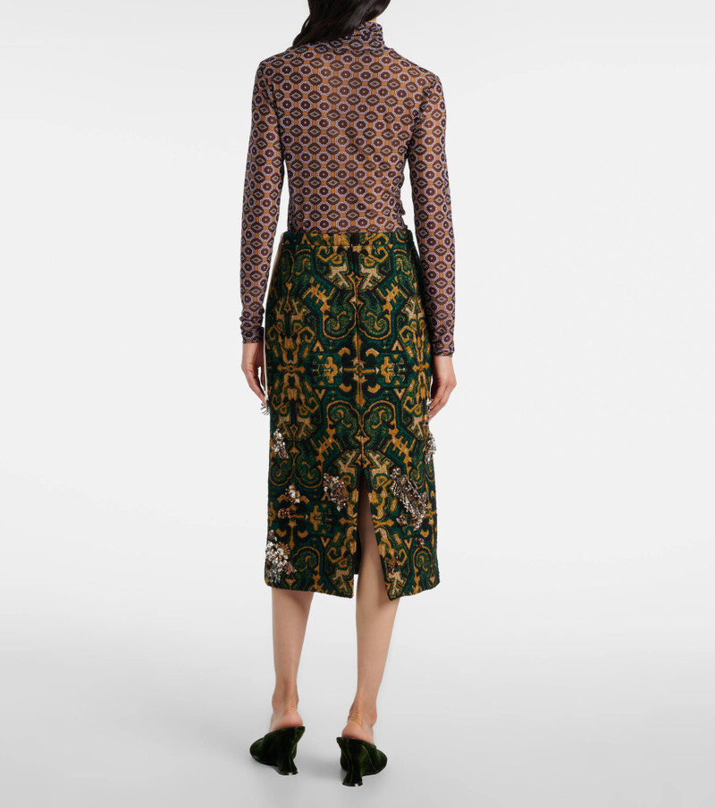 Embellished pencil skirt 3