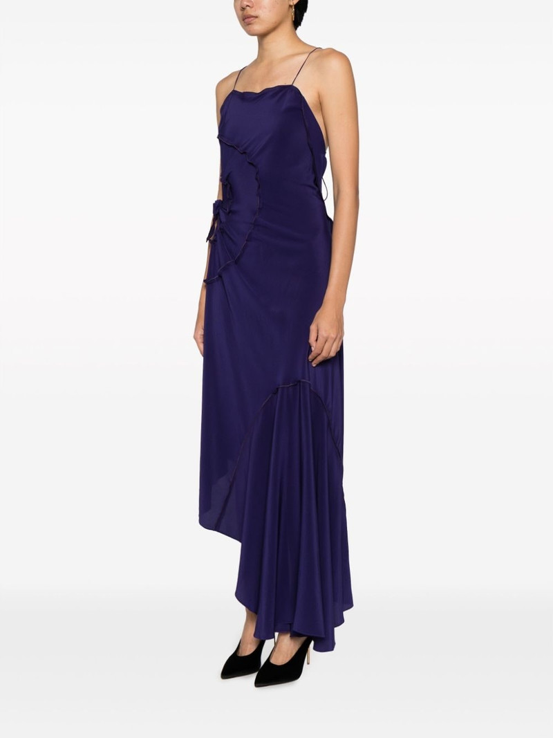 asymmetric silk dress 3