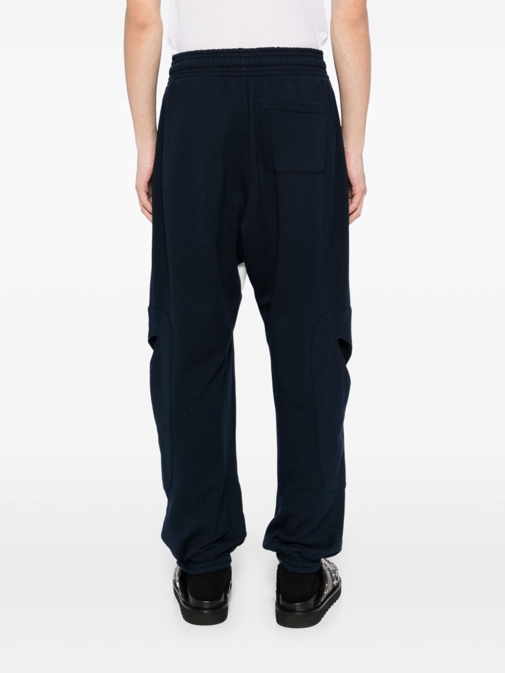 cut-out track pants - 4