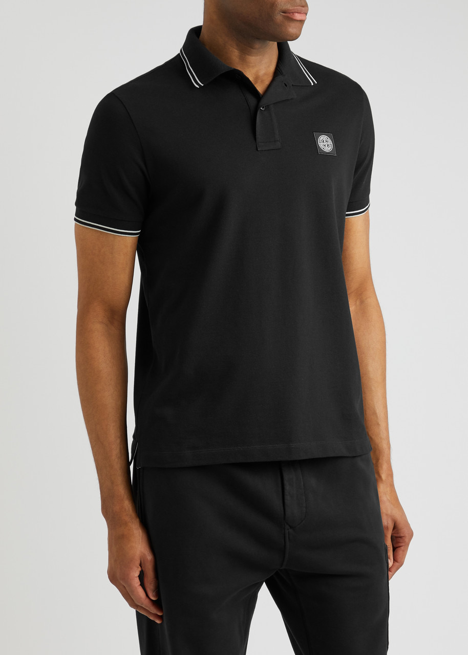 Piqué cotton polo shirt - 2