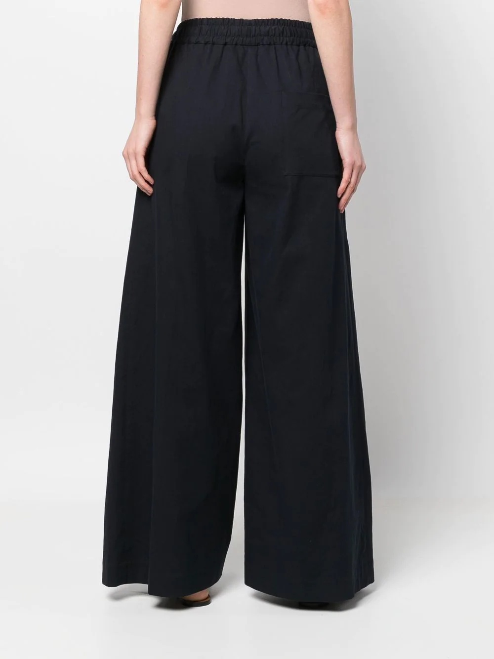 high-waist palazzo pants - 5