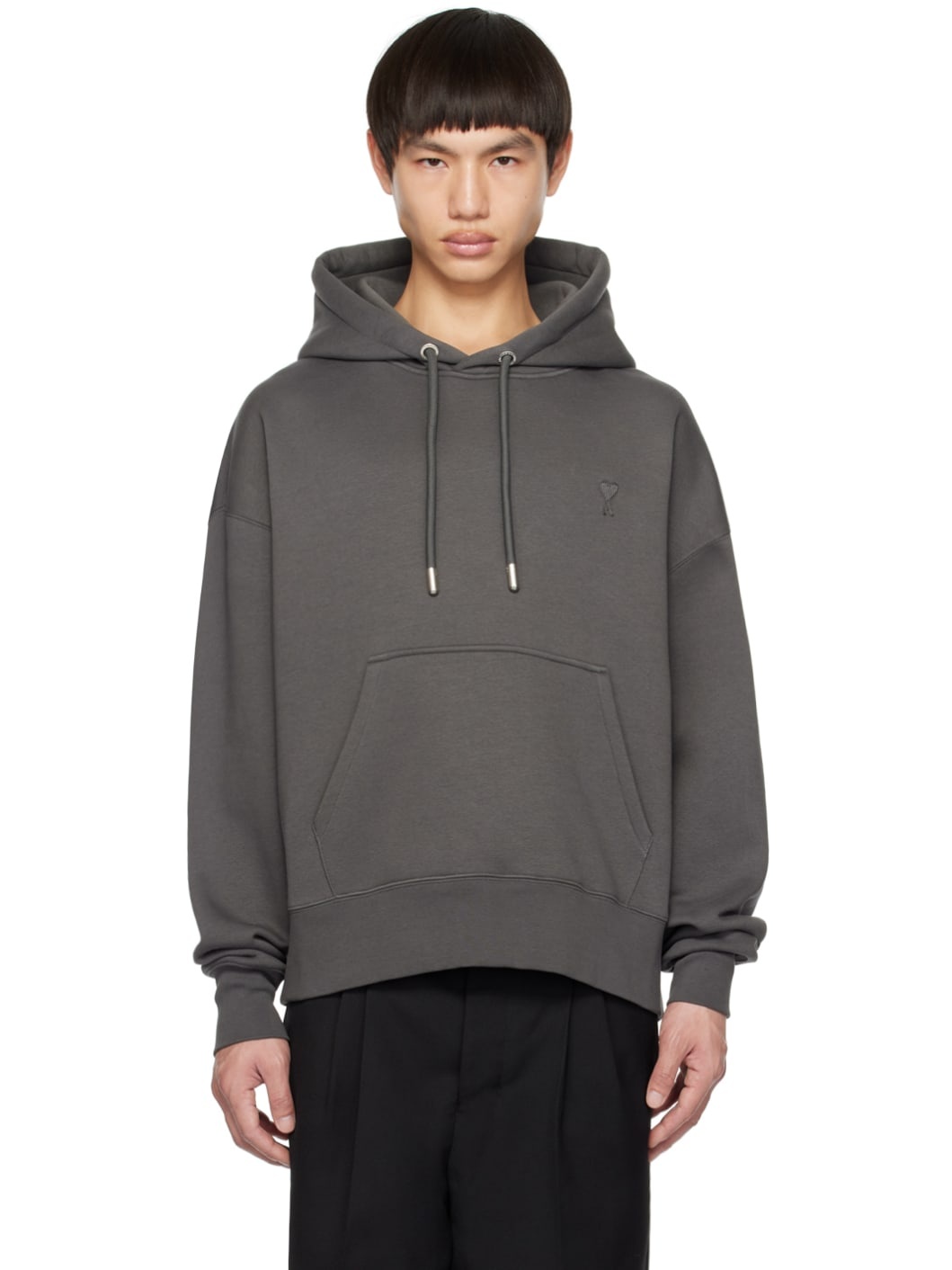 Gray Ami de Coeur Hoodie - 1