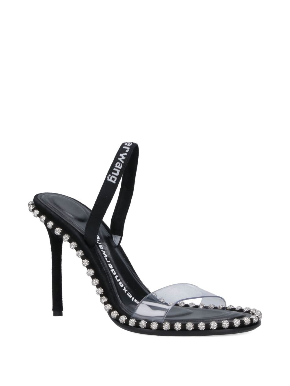 105mm Nova rhinestone-embellished heeled pumps - 2