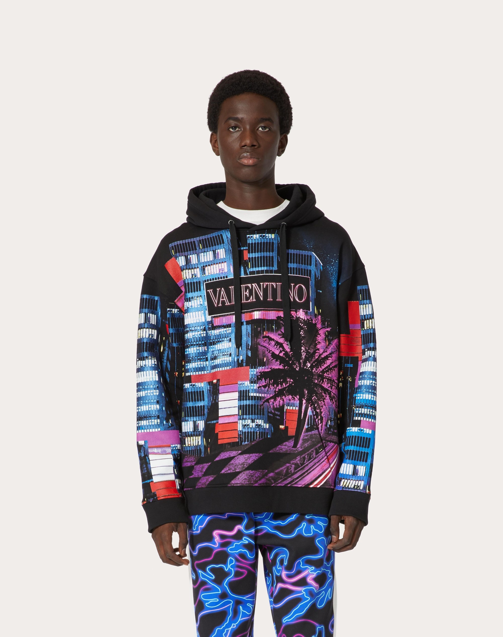 SWEATSHIRT WITH ELECTRIC CITY PRINT - 3