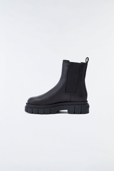 MACKAGE STORM shearling-lined (R) Leather Chelsea boot for women outlook