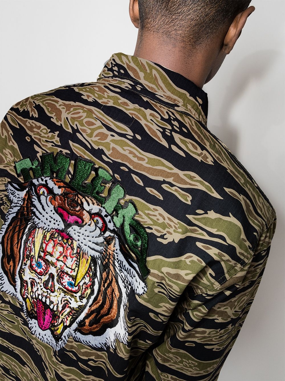 x Tim Lehi Tigercamo shirt jacket - 4