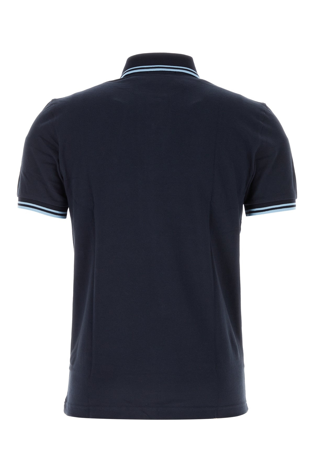 Midnight blue piquet polo shirt - 2