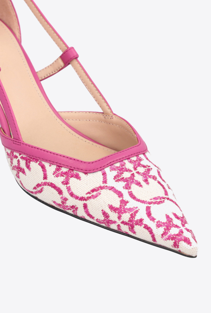 MONOGRAM JACQUARD PUMPS 4