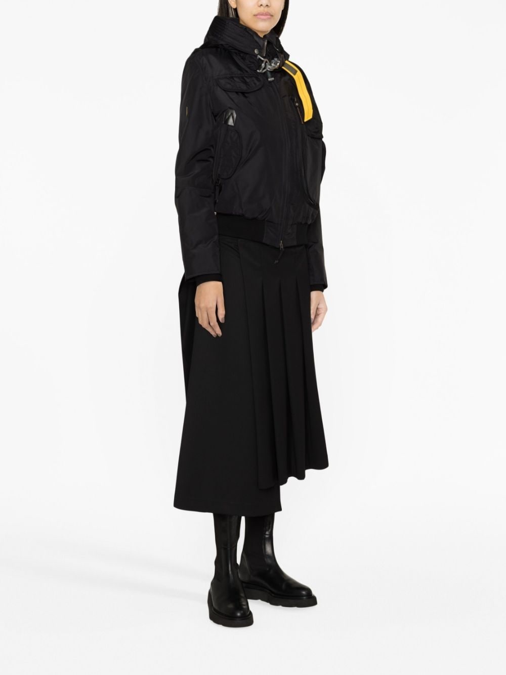 Gobi clasp-fastening padded jacket - 4
