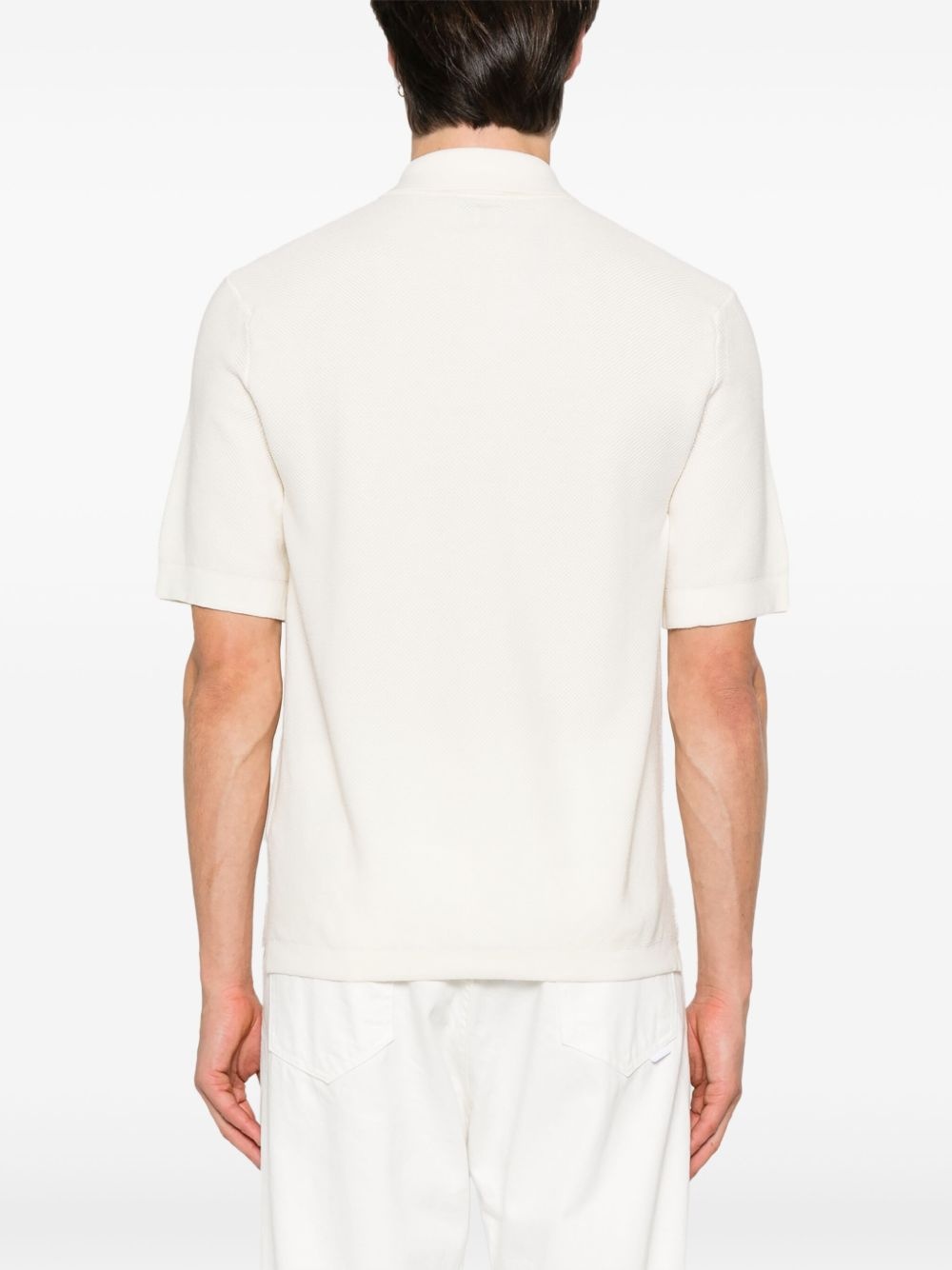 cotton polo shirt - 3