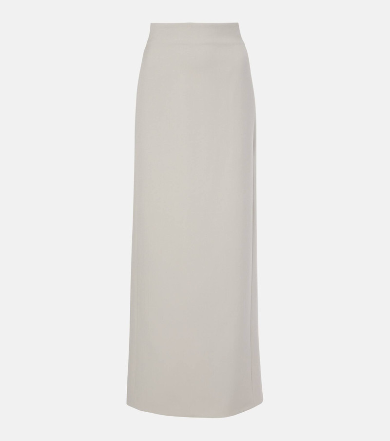 Column virgin wool maxi skirt - 1
