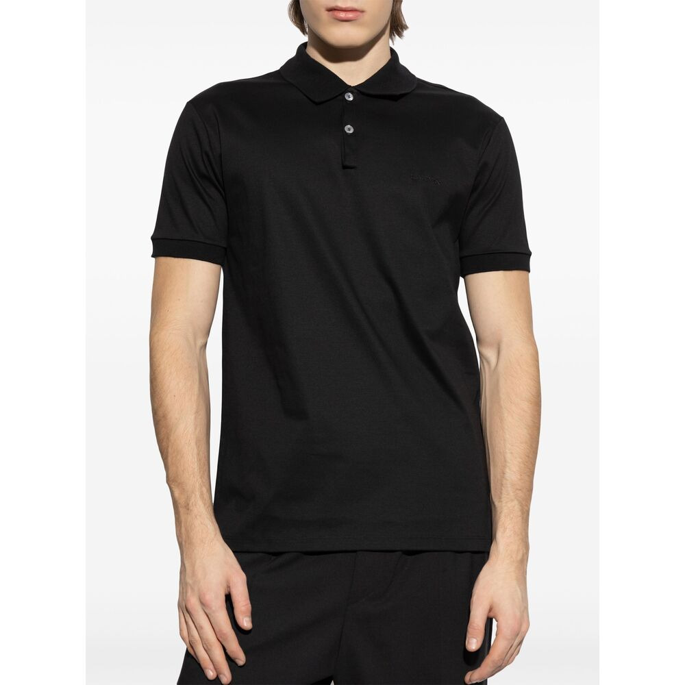 Lanvin Black Polo Shirts Men - 4