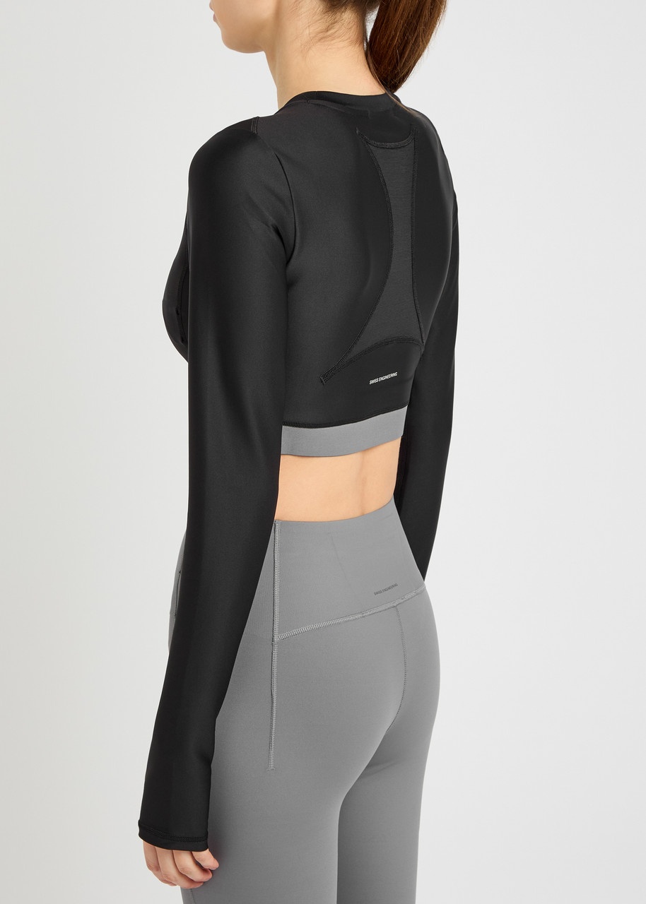ON Train Stretch-jersey Cropped top - 3