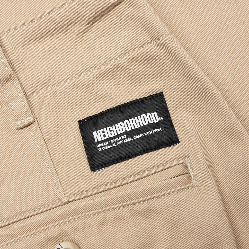 CLASSIC CHINO PANTS - BEIGE - 5