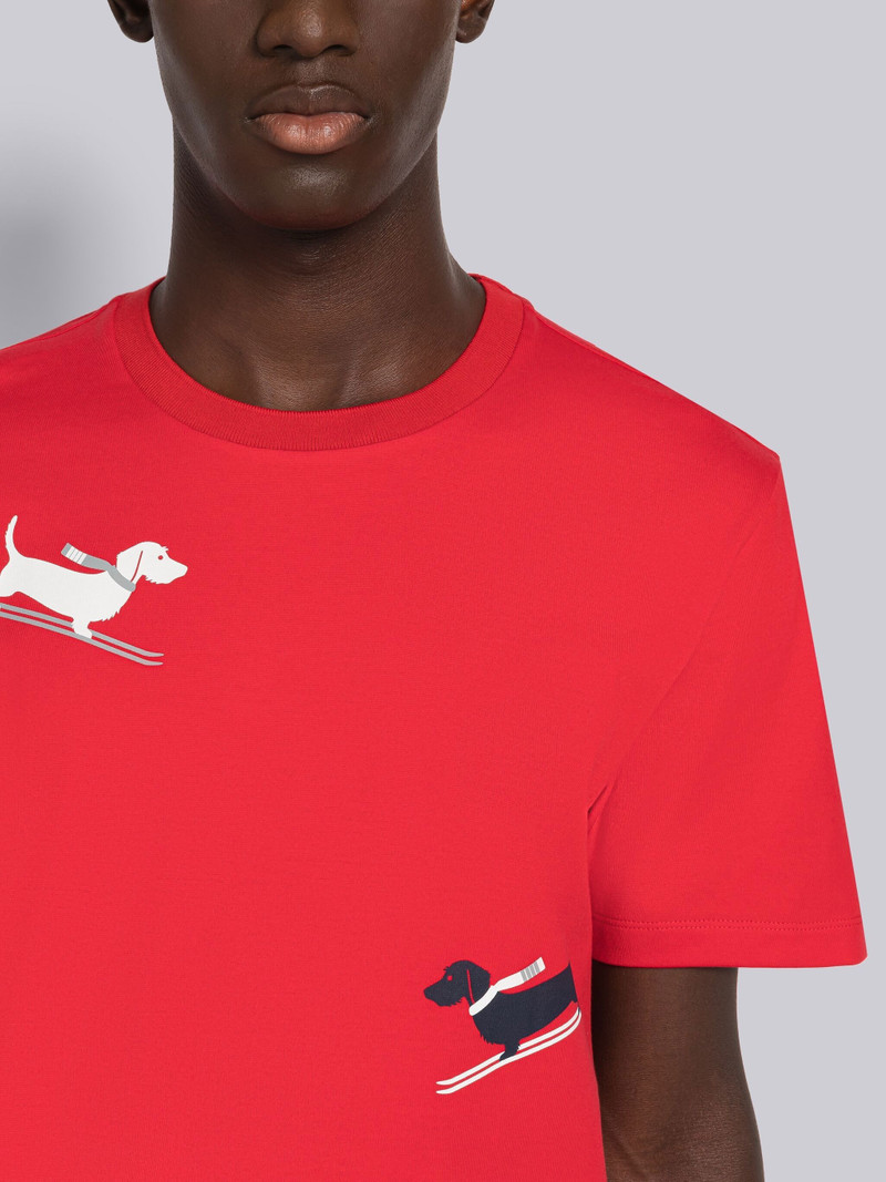 Midweight Jersey Skiing Hector Holiday Tee 4