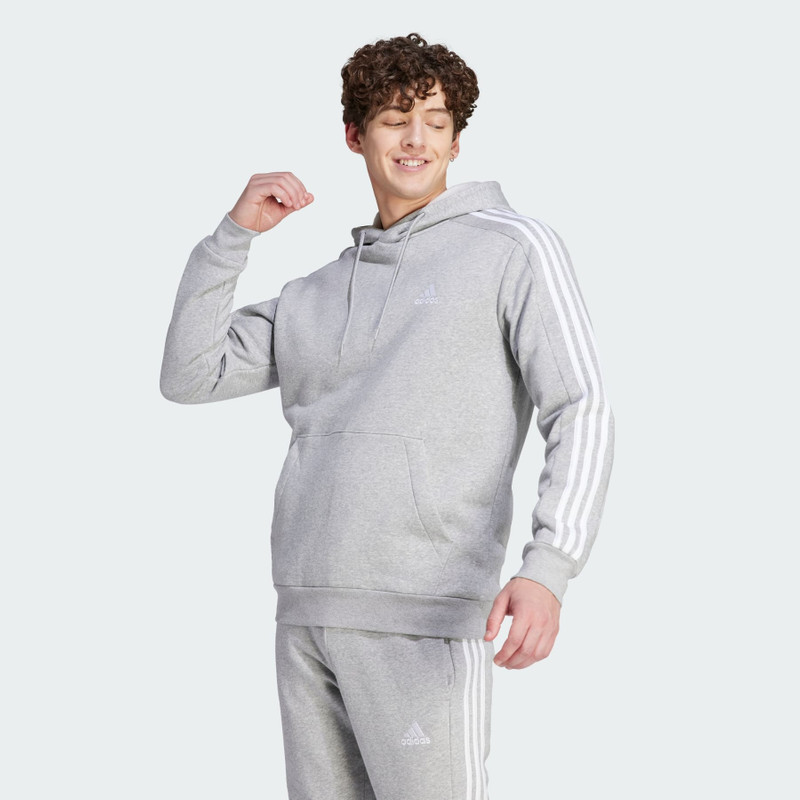 adidas Essentials Fleece 3-Stripes Hoodie outlook