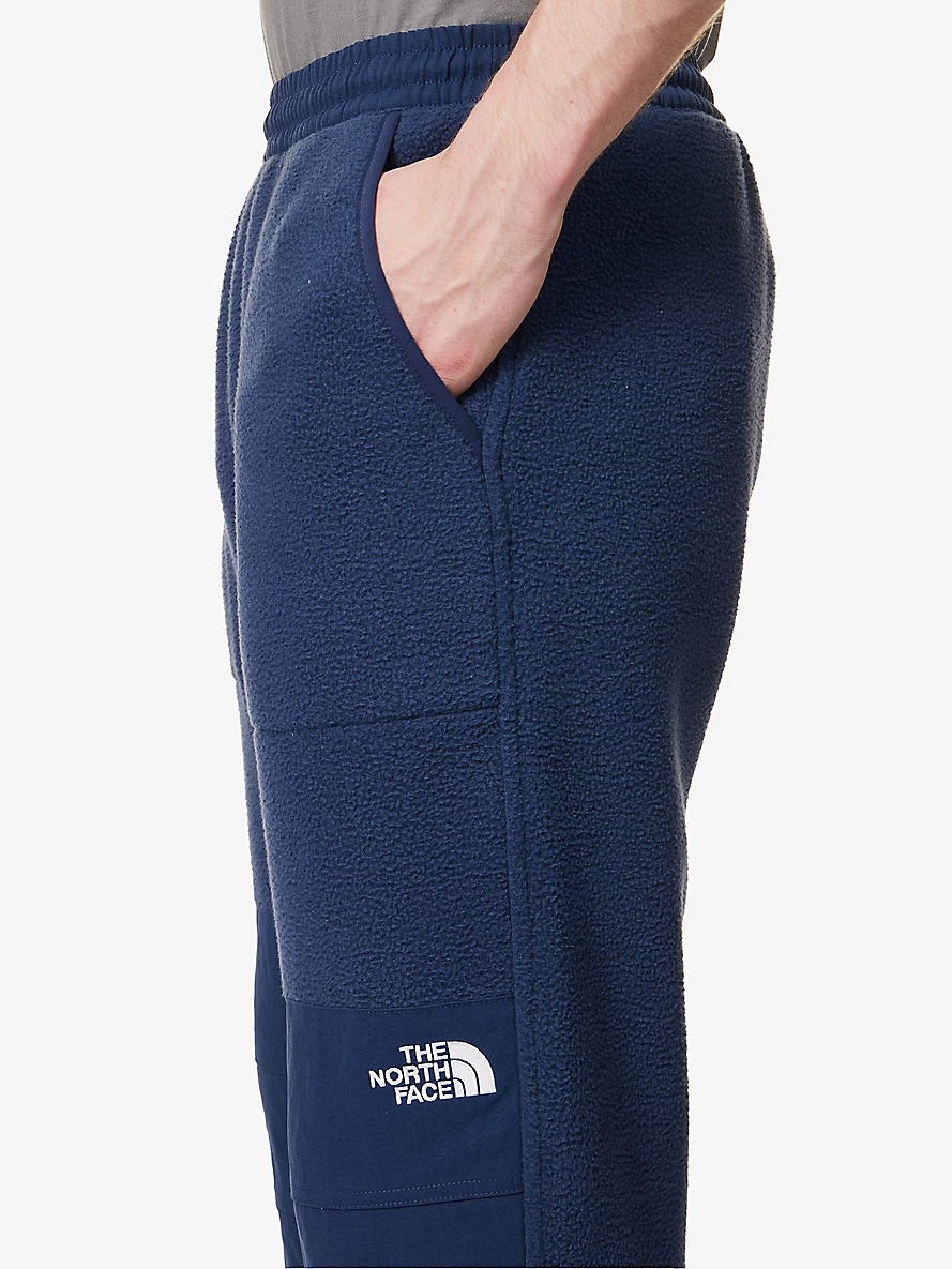 Denali brand-embroidered fleece jogging bottoms - 5