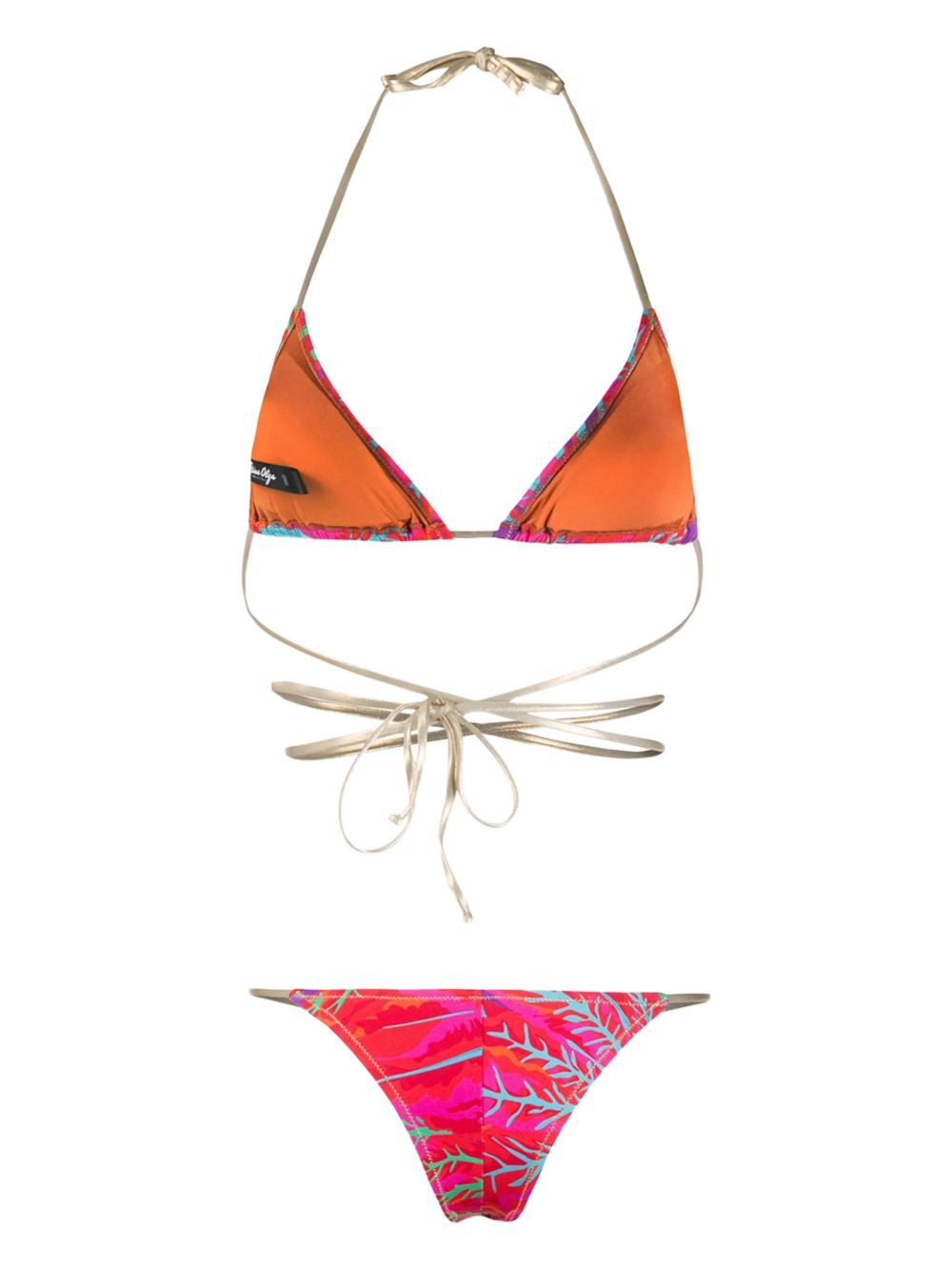 wrap-around bikini - 2