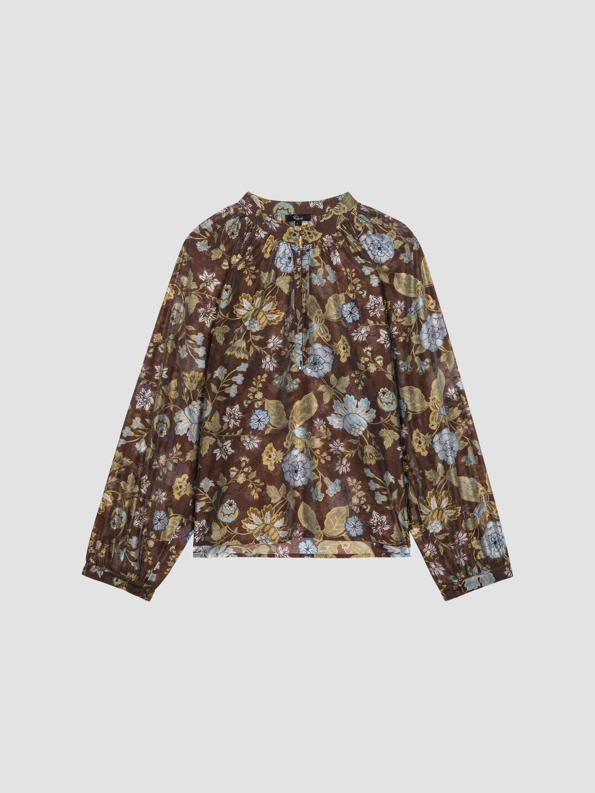 Women's Tali Floral Blouse - Willow - 1
